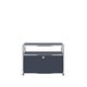 Petit meuble de rangement USM Haller O1, Anthracite