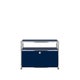 Petit meuble de rangement USM Haller O1, Bleu acier