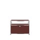 Petit meuble de rangement USM Haller O1, Marron USM