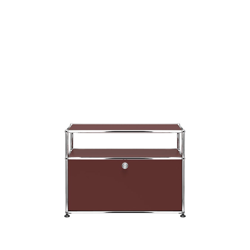 Petit meuble de rangement USM Haller O1, Marron USM Petit meuble de rangement USM Haller O1, Marron USM