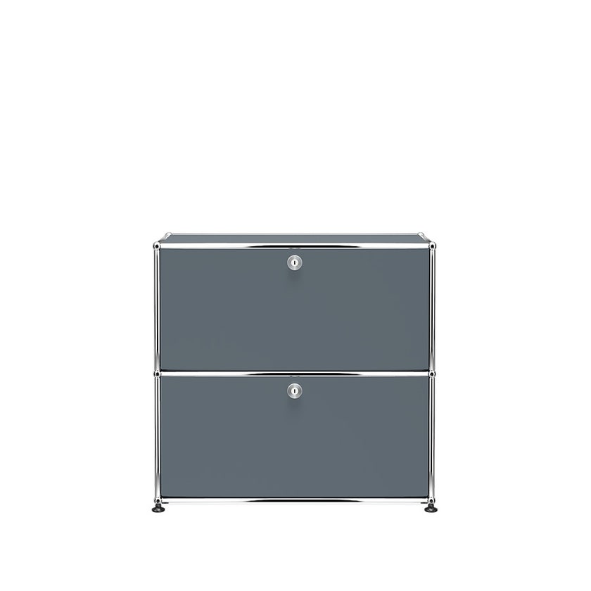 Buffet USM Haller S2, Gris moyen Buffet USM Haller S2, Gris moyen