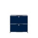 Buffet USM Haller S2, Bleu acier