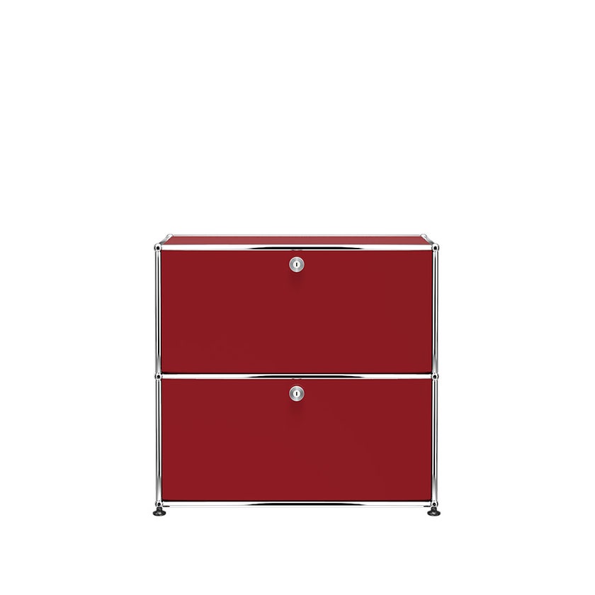 Buffet USM Haller S2, Rouge rubis Buffet USM Haller S2, Rouge rubis
