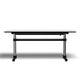 Bureau réglable en hauteur KITOS M, Stratifié gris perle