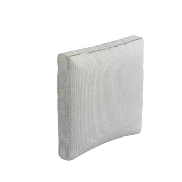 Coussin décor JOLLY blanc tempotest 55x55 cm de Unopiù