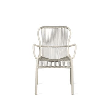 Chaise de table LOOP de Vincent Sheppard, Dune white