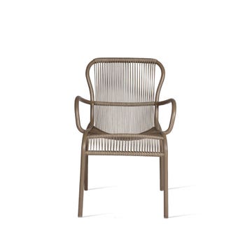 Chaise de table LOOP de Vincent Sheppard, Taupe