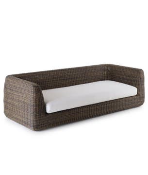 Canapé 3 places AGORA de Unopiu', Tropical brown Canapé 3 places AGORA de Unopiu', Tropical brown