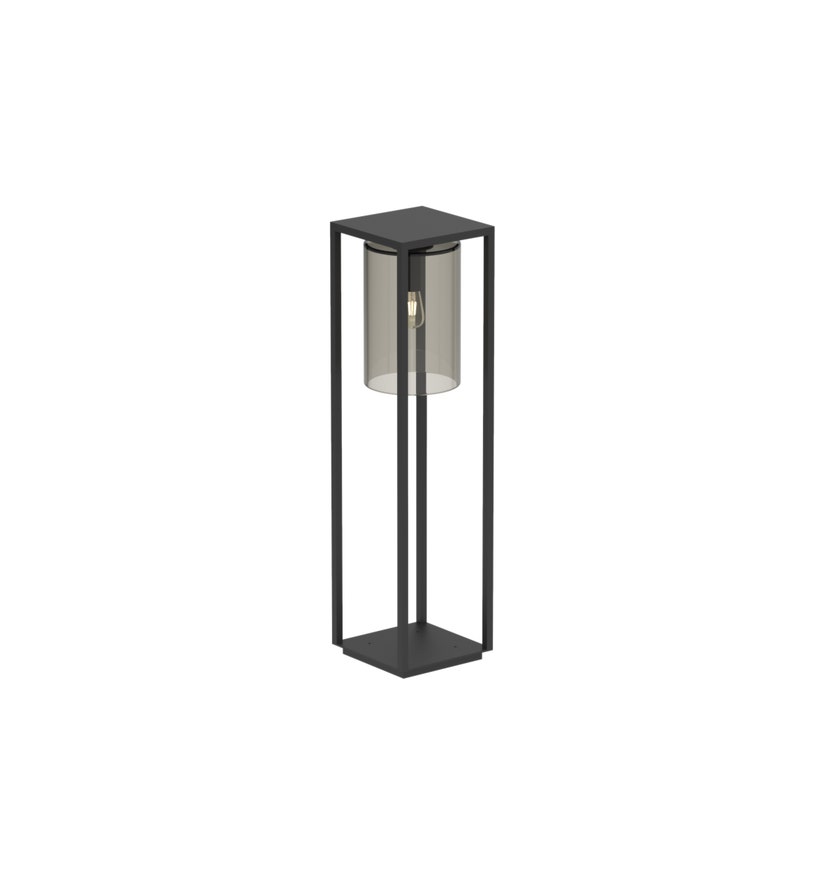 Lampadaire DOME MOVE de Royal Botania, Verre fumé