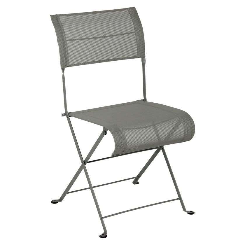 Chaise pliante DUNE PREMIUM de Fermob, Romarin Stéréo Chaise pliante DUNE PREMIUM de Fermob, Romarin Stéréo
