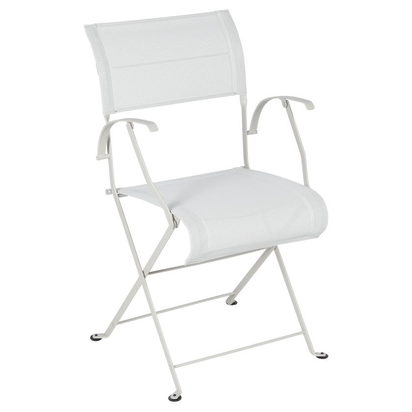 Bridge pliant DUNE PREMIUM de Fermob, Gris argile Stéréo Bridge pliant DUNE PREMIUM de Fermob, Gris argile Stéréo