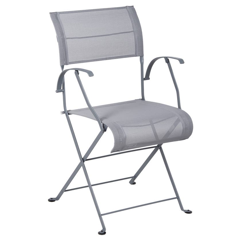 Bridge pliant DUNE PREMIUM de Fermob, Gris orage Stéréo Bridge pliant DUNE PREMIUM de Fermob, Gris orage Stéréo