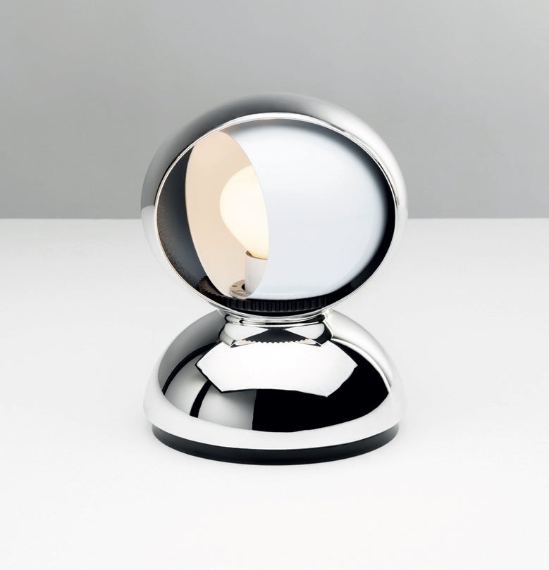 Lampe ECLISSE de Artemide, Chrome