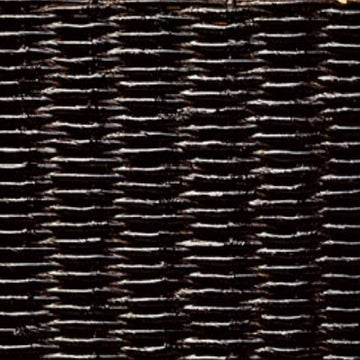 Canapé ALEX de Vincent Sheppard, Assise en loom Noir, sans coussin