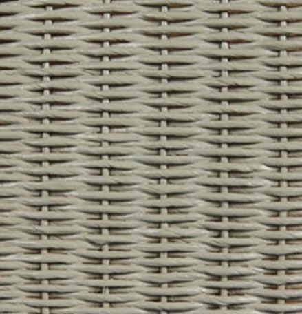 Fauteuil lounge ALEX de Vincent Sheppard, Tressage en loom Pebble, Sans coussin