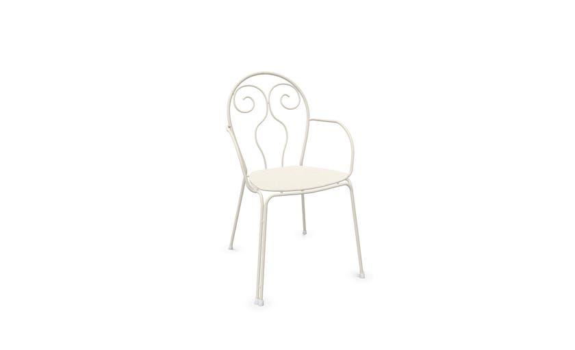 Fauteuil de jardin CAPRERA de Emu, Blanc Fauteuil de jardin CAPRERA de Emu, Blanc
