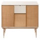 Buffet ENFILADE CAPRI fibre naturelle de Red Edition, Ivoire
