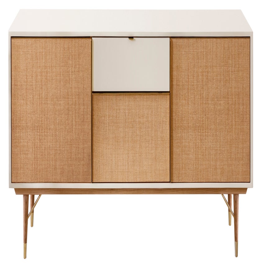 Buffet ENFILADE CAPRI fibre naturelle de Red Edition, Ivoire