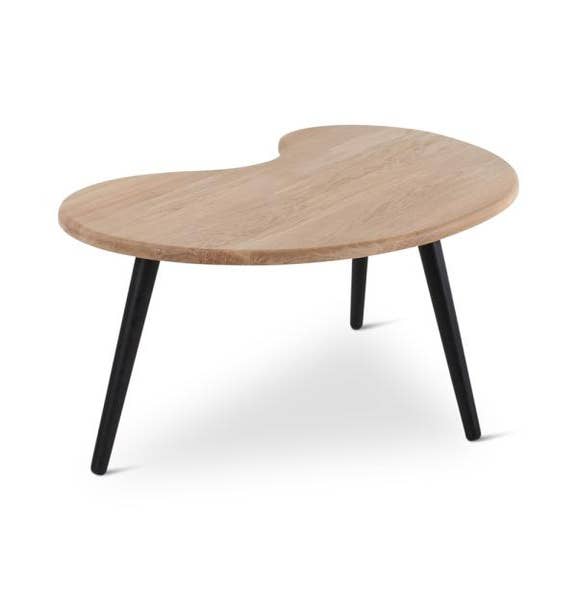 Table basse EROS, Plateau et pieds chêne, 110 x 71 cm de Le Cèdre Rouge