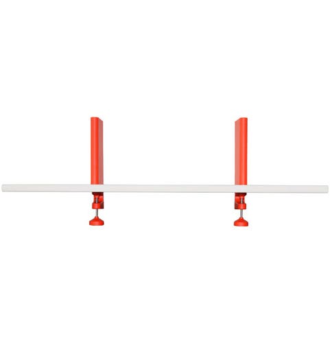 ÉTAGÈRE SPIKE - THE WILD BUNCH, 25 x 120 cm, Sans support, Acier blanc de MAGIS