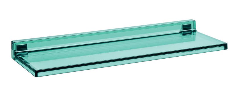 Etagère murale transparente SHELFISH de Kartell, Vert algue marine Etagère murale transparente SHELFISH de Kartell, Vert algue marine