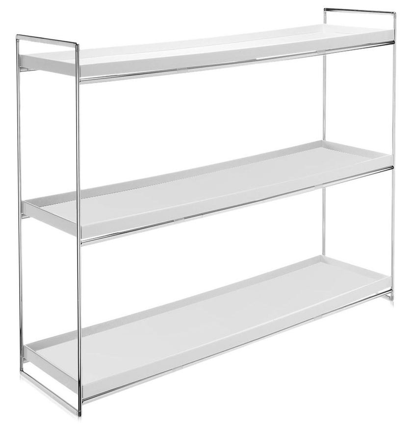 Étagère TRAYS de Kartell, Blanc