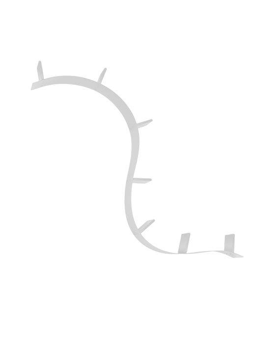 Etagère BOOKWORM de Kartell, Blanc, L.320 X H.19 X P.20 Etagère BOOKWORM de Kartell, Blanc, L.320 X H.19 X P.20