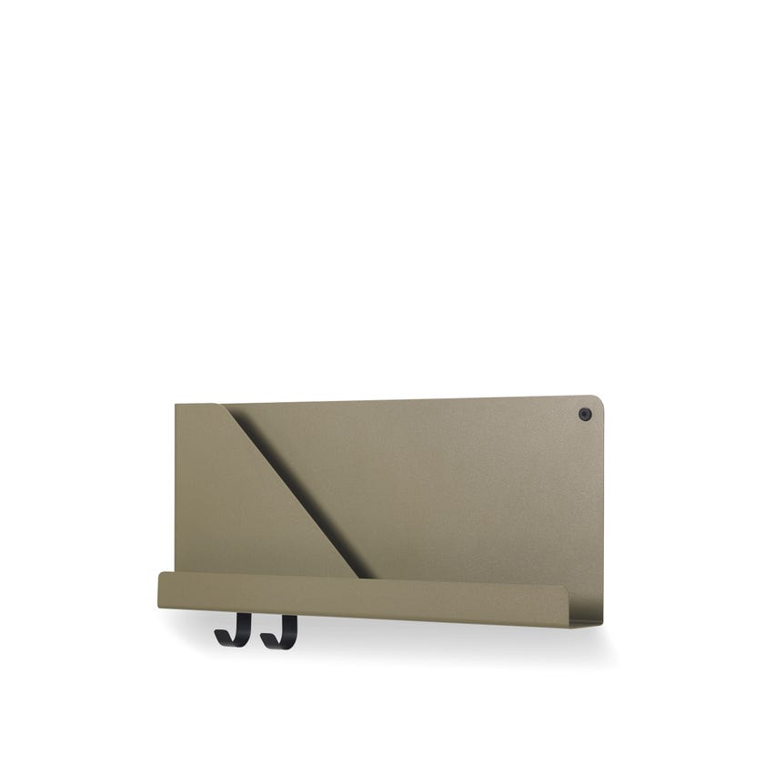 Étagère FOLDED de Muuto, Small, Olive Étagère FOLDED de Muuto, Small, Olive