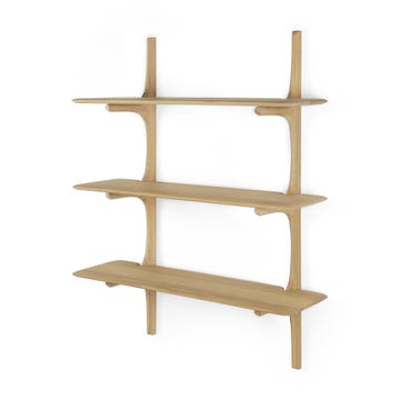 Etagère murale PI - chêne - 3 étagères