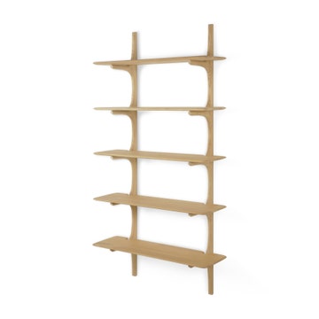 Etagère murale PI - chêne - 5 étagères