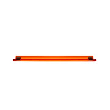 Etagère murale transparente SHELFISH de Kartell, Orange