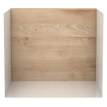 Étagère murale U d'Ethnicraft, Medium, Blanc