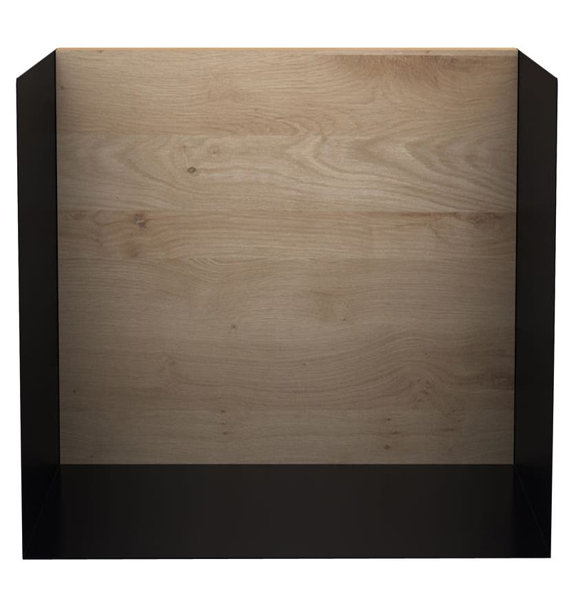 Étagère murale U d'Ethnicraft, Medium, Noir