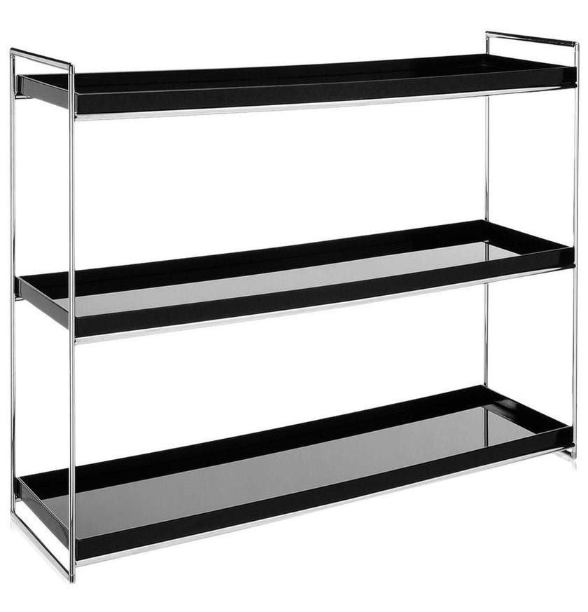 Étagère TRAYS de Kartell, Noir