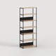Etagère UNIT - H215 x L84cm - bois éco-certifié - Noir Graphite