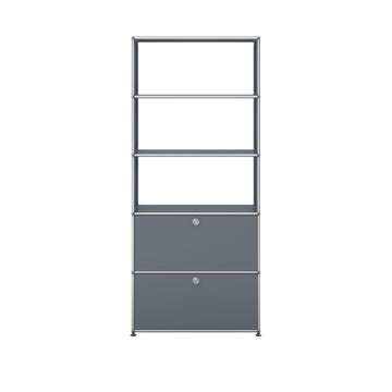 Étagère USM Haller M24, Gris moyen