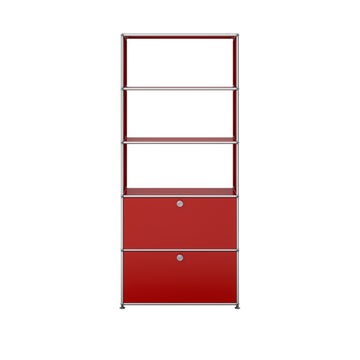 Étagère USM Haller M24, Rouge rubis