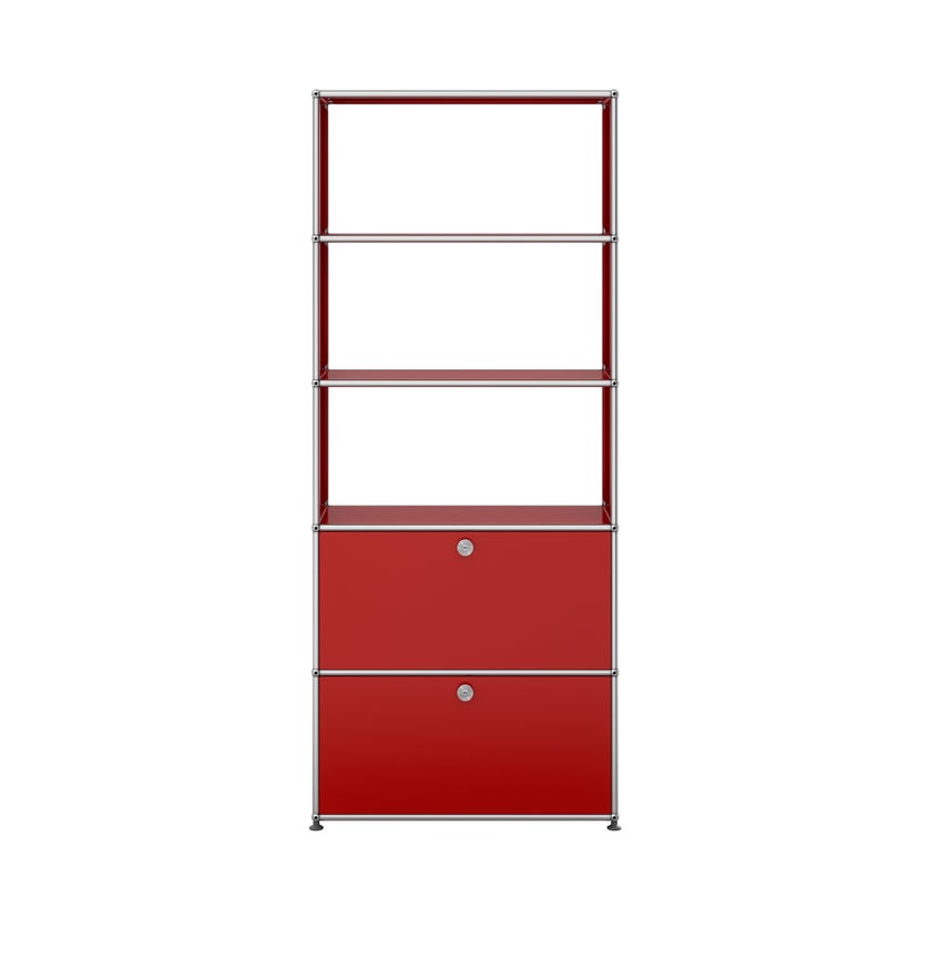 Étagère USM Haller M24, Rouge rubis