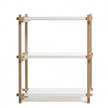 Étagère WOODY COLUMN LOW de Hay