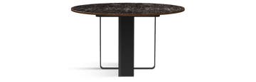 Table de repas ronde FELICE de Red Edition, Céramique St Laurent Noir Table de repas ronde FELICE de Red Edition, Céramique St Laurent Noir