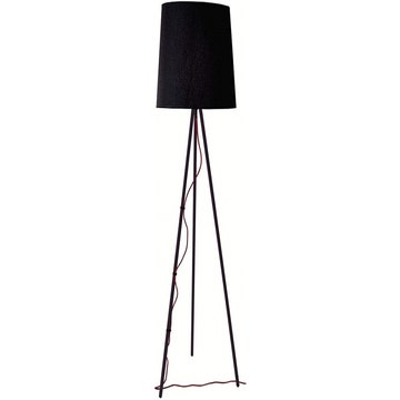 Lampadaire EVA de Martinelli Luce, Noir