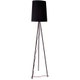Lampadaire EVA de Martinelli Luce, Noir