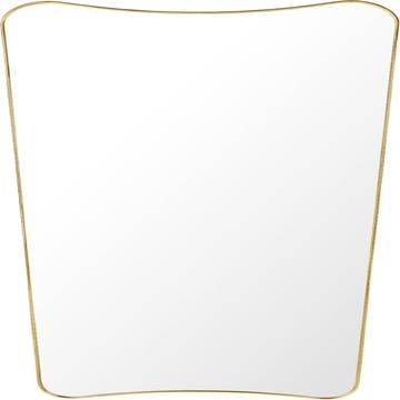 Miroir F.A 33 de Gubi, Grand, Laiton
