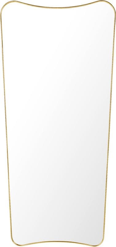 Miroir F.A 33 de Gubi, Grand, Laiton Miroir F.A 33 de Gubi, Grand, Laiton
