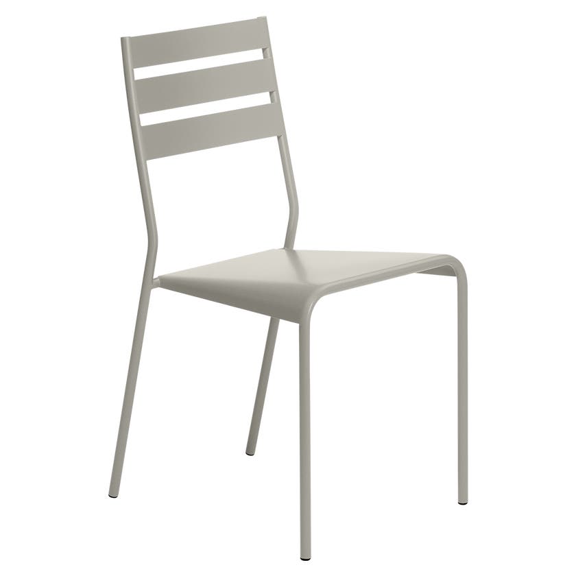 Chaise FACTO de Fermob, Gris argile Chaise FACTO de Fermob, Gris argile