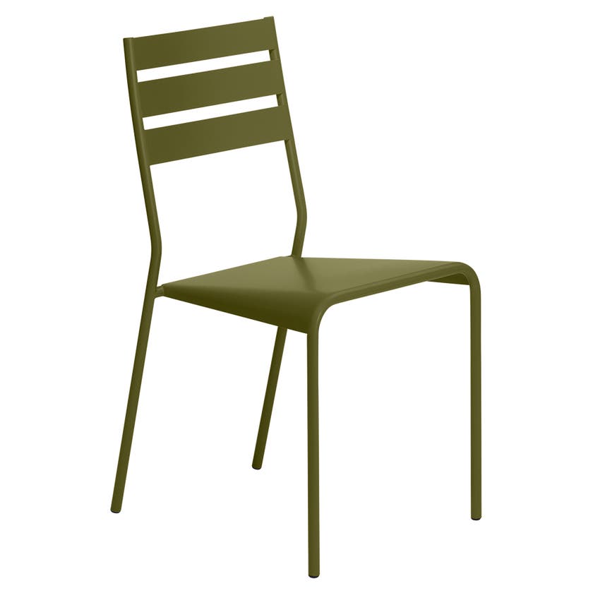 Chaise FACTO de Fermob, Pesto Chaise FACTO de Fermob, Pesto