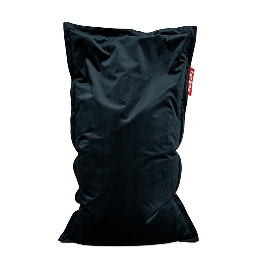 Pouf THE ORIGINAL SLIM VELVET RECYCLED de Fatboy, Night