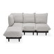 Canapé extérieur PALETTI SET, Large, Mist, Sans table basse