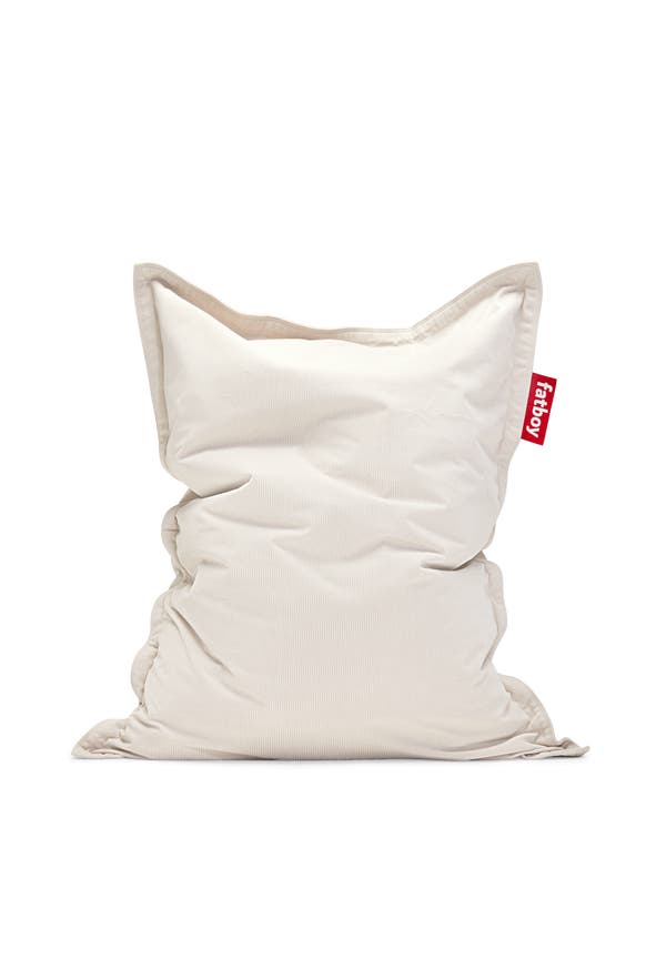 Pouf THE ORIGINAL SLIM CORD de Fatboy, Cream Pouf THE ORIGINAL SLIM CORD de Fatboy, Cream