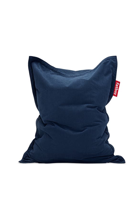 Pouf THE ORIGINAL SLIM CORD de Fatboy, Deep blue Pouf THE ORIGINAL SLIM CORD de Fatboy, Deep blue